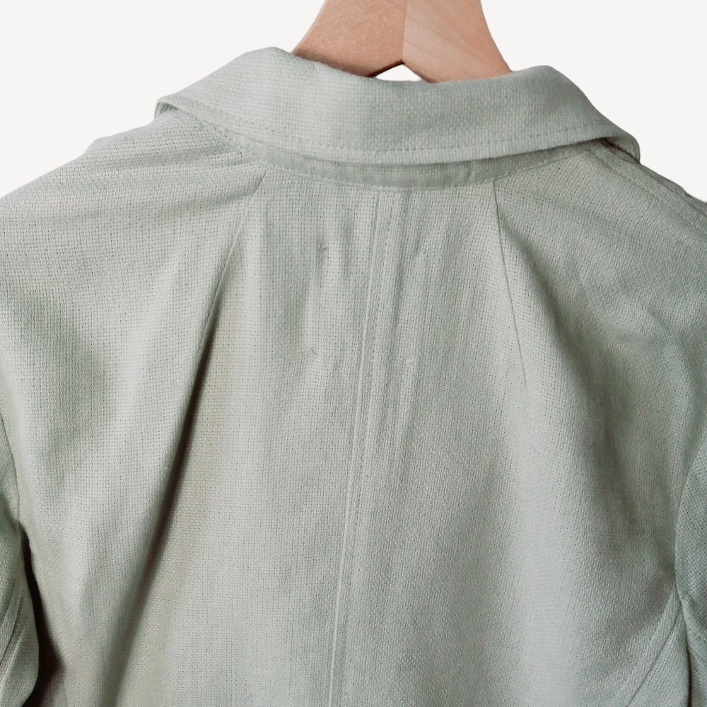 Madewell oversized linen blend jacket size small 55% linen 45% viscose - Picture 8 of 10
